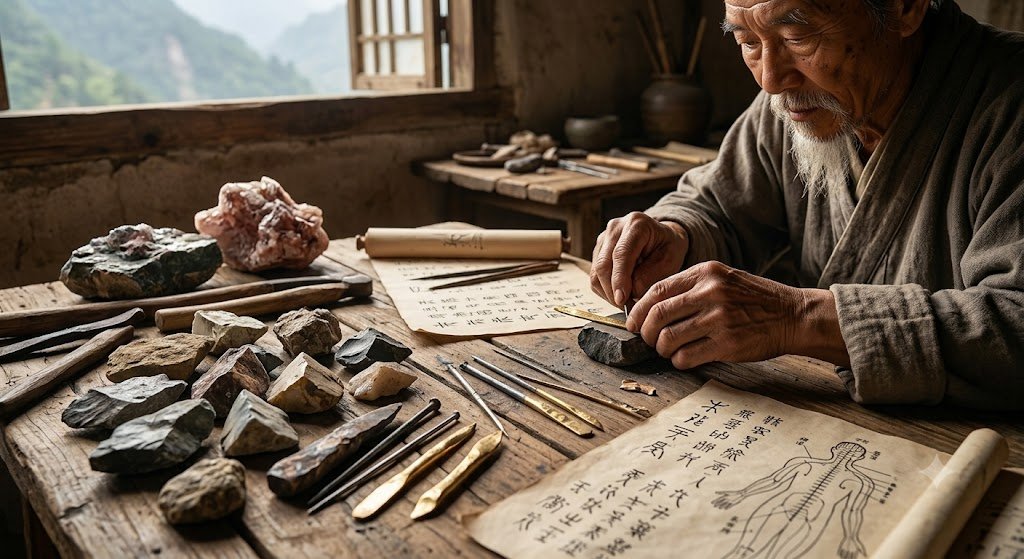 கற்களிலிருந்து உலோக ஊசிகள் வரை (The Evolution of Tools)